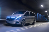 Mercedes Weltpremiere auf dem 89. Genfer Auto Salon: Spannendes Debüt: Der Mercedes-Benz Concept EQV ist die weltweit erste Großraum-Limousine im Premium-Segment mit rein batterieelektrischem Antrieb