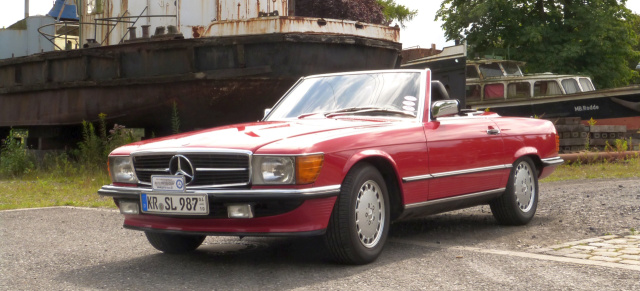 Vom Young- zum Oldtimer: 1987 Mercedes-Benz 300 SL (R107)