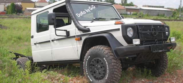 Doppelkabine Mercedes G 300 Professional DoKa by GFG: Doppelkabiner für Mercedes-Benz G-Klasse Fans