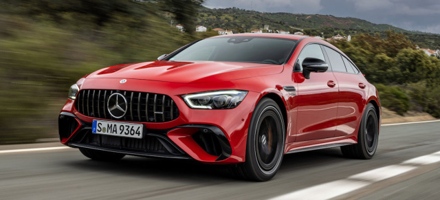 Bis zu 12 Kilometer rein elektrisch: E-Power für den GT: So fährt der Mercedes-AMG GT 63 S E Performance