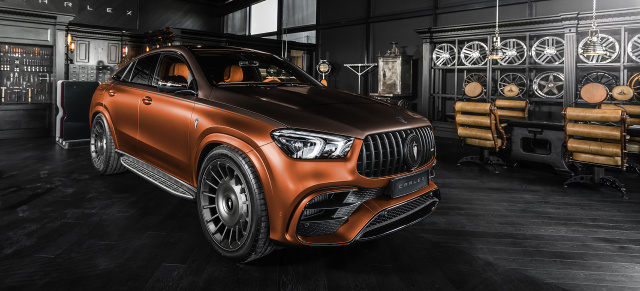 Individuell verfeinert: Mercedes-AMG GLE 63 Coupé: CARLEX verschönt das GLE Coupé