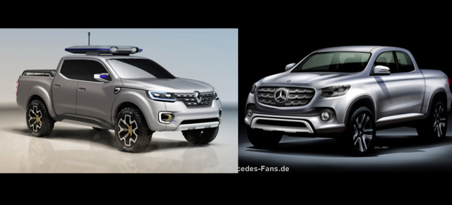 Vorschau: Wieviel Mercedes Pickup steckt in dem Renault Alaskan Concept?: Renault präsentiert seriennahe Pickup-Studie Alaskan Concept