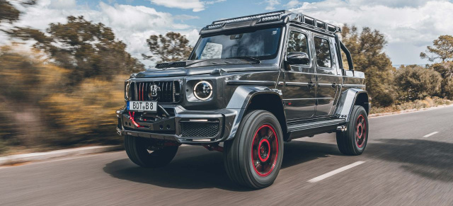 BRABUS 900 XLP „ONE OF TEN“: Neues Limited Edition Spitzenmodell des BRABUS High Performance Offroad Pickups