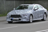 Erlkönig erwischt: Mercedes-Benz CLS 2018: Spy Shot Video: Mercedes-Benz CLS 2018 mit Chrom-Diamantgrill gefilmt