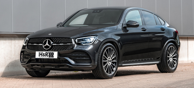 Zwei Modelle, ein Upgrade: Coupé und SUV: H&R Sportfedern für den Mercedes-Benz GLC (BR 253)