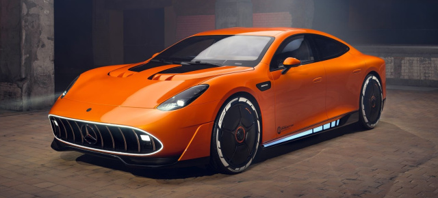 Elektro-Dampfhammer mit künstlichem V8-Sound: Weltpremiere: Mercedes-AMG GT XX Concept