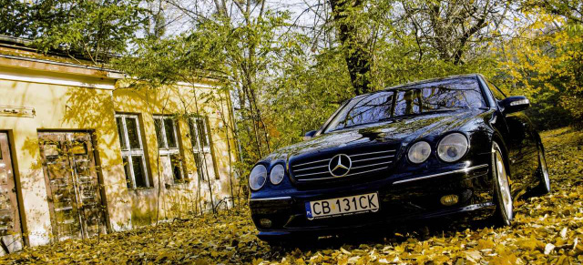 Herbstimpressionen mit AMG-Seltenheit : Rarität mit AMG-DNA: 2001er  Mercedes-Benz CL63 AMG C215