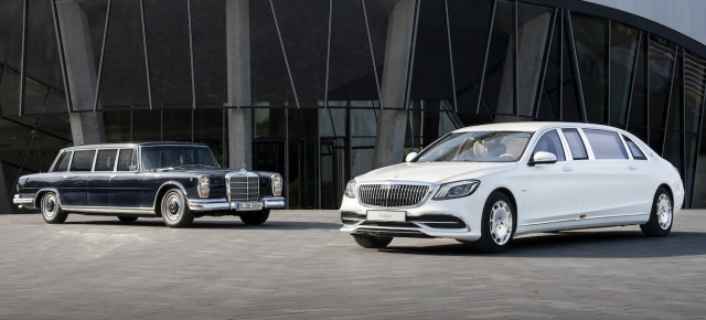 Mercedes-Maybach S 650 Pullman trifft Mercedes 600: Das Königskind der BRD