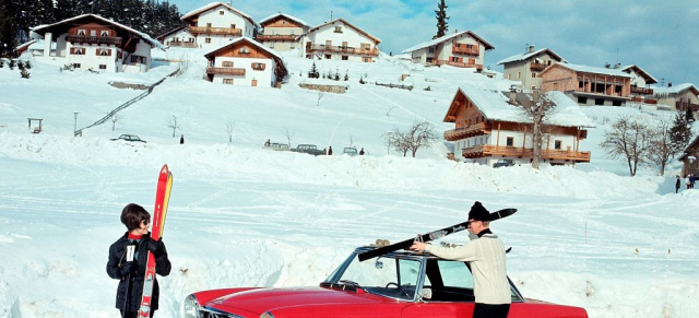 Winter-Wallpaper mit Stern: Computerhintergründe zum Downloaden:  Die schönsten Mercedes-Motive im Schnee und smarts natürlich auch 