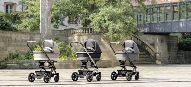 Mercedes-Benz Lifestyle: Liebe zum Stern in die Wiege gelegt: Mercedes-Benz Avantgarde Kinderwagen