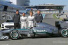 Offiziell: Das ist der neue Mercedes Silberpfeil F1 W04 (Fotos, Video): MERCEDES AMG PETRONAS präsentiert den neuen Dienstwagen von Nico Rosberg und Lewis Hamilton 