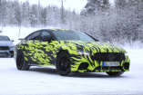 Mercedes-Benz Erlkönig erwischt: Star Spy Shot: Mercedes-AMG GT Coupé mit neuer „feuriger" Tarnstufe