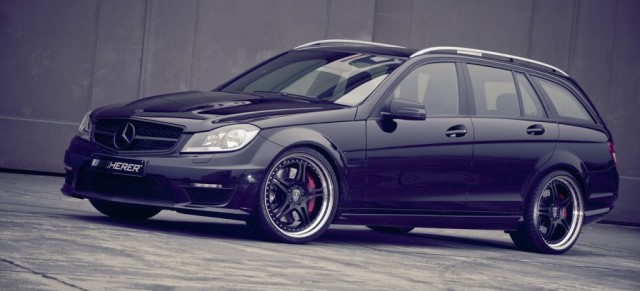 Kicherer C63 T Supersport : Mercedes C-Klasse  Kombi mit der Extraportion Kraft  