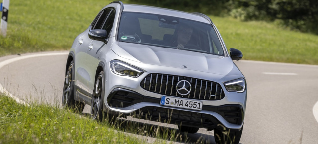 Fahrbericht: Mercedes-AMG GLA 45 S 4MATIC (H247): Bad Guy mit 421 PS: So fährt sich der neue GLA 45 S