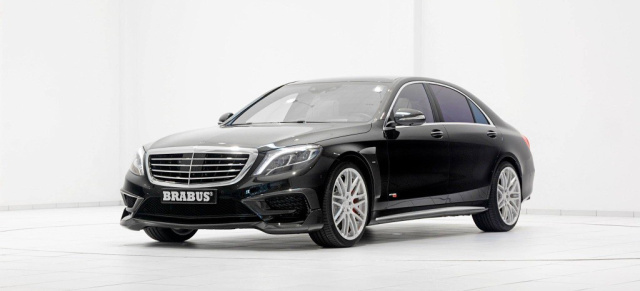 Kraftwerk: BRABUS 850 auf Basis des Mercedes S63 AMG: Die dynamisierte S-Klasse zeigt sich von der besonders starken Seite 