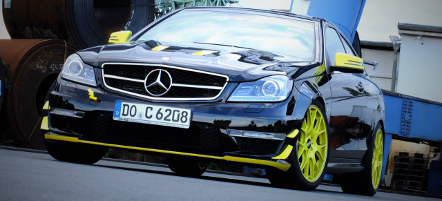 Mercedes-Benz C63 AMG Coupé: Born to burn: Krasses Coupé: Mercedes C63 AMG mit Rennsetup und 623 PS 