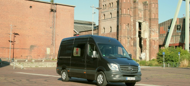 Mehr als ein Facelift: 2013 Mercedes-Benz Sprinter 313 CDI Kastenwagen Fahrbericht: Der Transporter mit Stern im Test von Mercedes-Fans.de