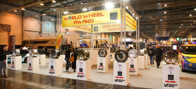 7. WORLD WHEEL AWARD powered by ESSEN MOTOR SHOW: Jetzt Felgen ins Rennen schicken!