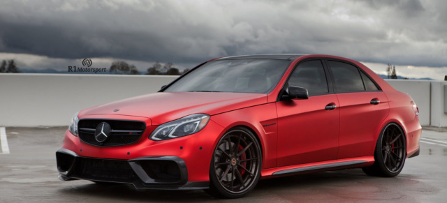 Mercedes-Benz E63 AMG 4MATIC: Auf die Spitze getrieben: Rot. Rassig. Racig: Der Mercedes-Benz E63 AMG avancierte zum Spitzensportler