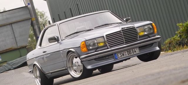 84er Mercedes W123 im zweiten Frühling: Hubraum kann man nie genug haben: Coupé mit V8-Power