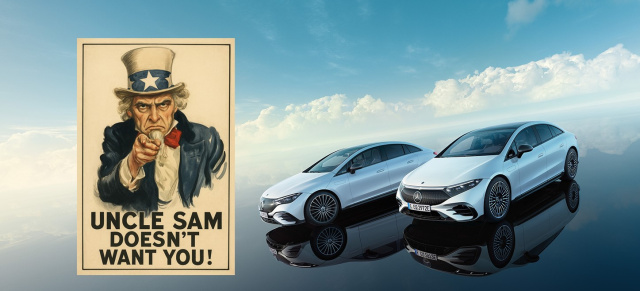 Ab 01.09.2025 sind EQE und EQS in USA nicht mehr bestellbar: Goodbye America: Mercedes zieht EQE und EQS den Stecker