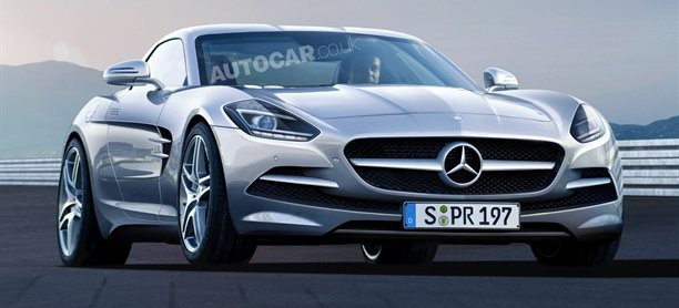 Gerücht: Mercedes SLC Projekt auf der Kippe?: Die Pläne für den Baby SLS sollen wieder auf dem Prüfstand stehen