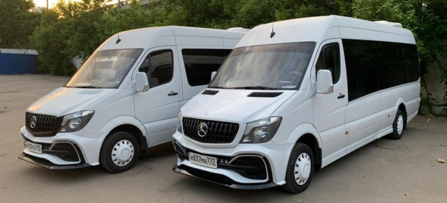 Mercedes-Benz Sprinter Tuning: Extraportion Sportlook: Optik-Tuning im AMG-Style für den Mercedes Sprinter