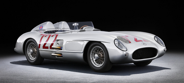 Virtueller Concours präsentiert von Hagerty: "Best of Show-Award" für Sirling Moss's 1955 Mille Miglia 300 SLR '722'