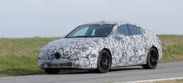 Mercedes-AMG Erlkönig erwischt: Aktuelle Bilder vom vollelektrischen AMG CLA