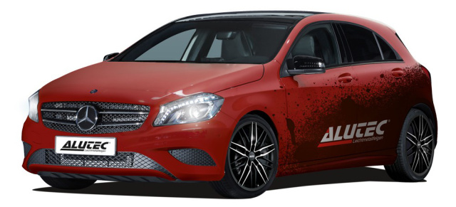 ALUTEC Burnside  Neues Rad für die Neue Mercedes   A-Klasse!: ALUTEC bietet ab sofort für die neue Mercedes A-Klasse das stylische Mehrspeichenrad Burnside in 16 bis 18 Zoll an.