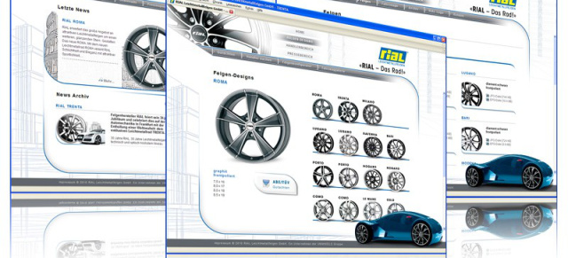 RIAL Alufelgen mit neuem Internet-Auftritt : 