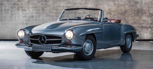 Die Baureihe W121 im Rückspiegel: 70 Jahre Mercedes-Benz 190 SL: Ein Symbol für ein neues LeBENZgefühl