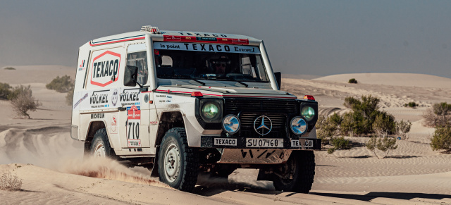 Dakar Rally: mit der Mercedes G-Klasse bei der Dakar Rally 2025 (Teil 2): Wie schlägt sich eine 40 Jahre alte G-Klasse bei der Dakar Rally, der härtesten Rallye der Welt?