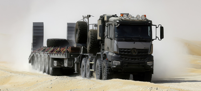 Daimler Truck auf der World Defense Show 2026: Militärfahrzeuge gehören zur Wachstumsstrategie