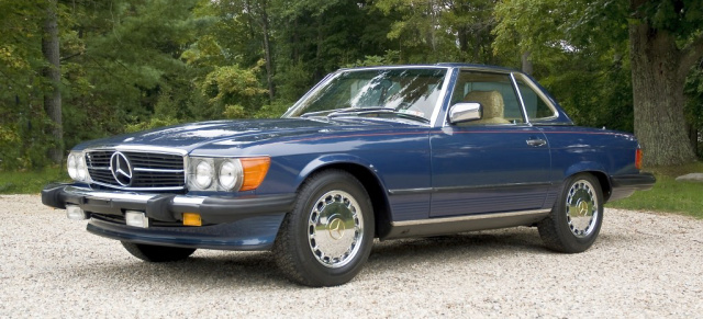 Export Only: Mercedes-Benz 560 SL: Nur 15.000 km und zwei Vorbesitzer: Rares US-Modell aus Kalifornien