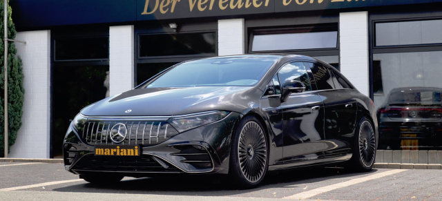 mariani Car-Styling veredelt den Mercedes-AMG EQS 53: Starkstromer Tuning