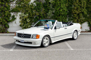 84er 190/380 Schulz-Cabrio auf Mercedes-W201-Basis: Seltenes Schulz-Cabrio für F1-Champion Keke Rosberg