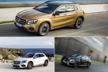 Premiere in Detroit: Mercedes GLA Facelift debütiert als doller Dreier: Vorhang auf für den neuen Mercedes-Benz GLA. Preise beginnen ab 28.940,80 Euro