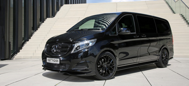 Mercedes-Benz V-Klasse Tuning: Mercedes-Benz V 250 d VP Spirit „Black Pearl“ von VANSPORTS.DE