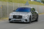 Mercedes-AMG  Erlkönig Premiere: Erste Fotos vom Mercedes-AMG S63 Facelift 2026