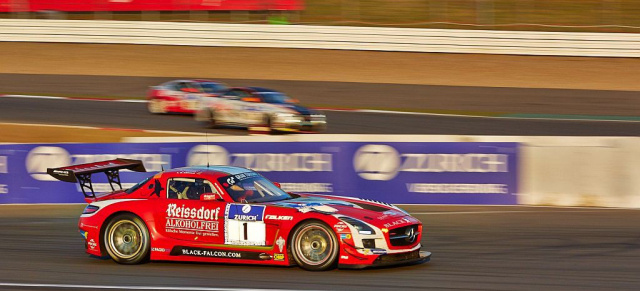 24 Stunden-Rennen Nürburgring: Audi siegt!: Titelverteidiger Black Falcon jagt das Phoenix Racing Team zum neuen Rundenrekord beim 24 Stunden Rennen//// Fotos: Stefan Baldauf, Robert Kah 