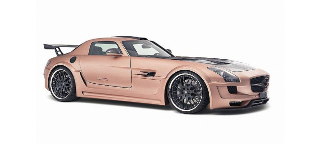 HAMANN HAWK auf SLS AMG Basis: Der Tuner präsentiert auf dem Genfer Auto Salon einen Mercedes Flügeltürer mit 636 PS