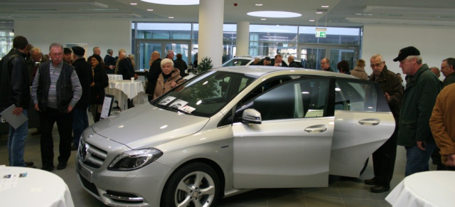 Händlerpräsentation:  Mercedes-Benz B- und M-Klasse, LUEG Bochum, 19.11.2011 : Mercedes-Fans.de besuchte die Doppelpremiere bei LUEG in Bochum