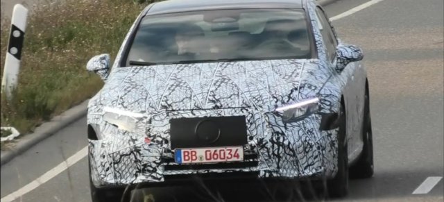 Elektrisierender Spyshot: Erwischt: Mercedes-EQS Erlkönig weniger getarnt