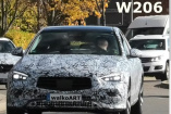 Mercedes-Benz Erlkönig erwischt: Star-Spy-Shot-Video: Mercedes C-Klasse W206 mit beiden Grill-Varianten