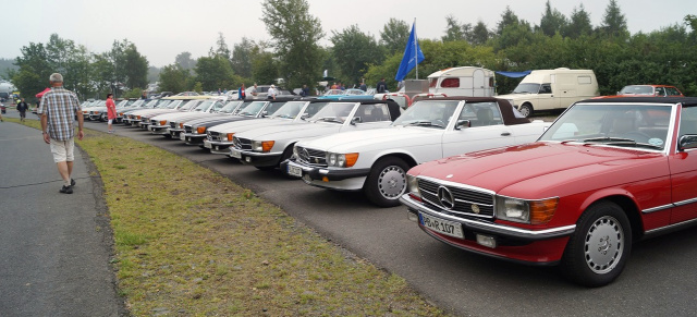 Mercedes-Benz R/C 107 SL-Club: Fünfundfünfzig Mal am Ring …