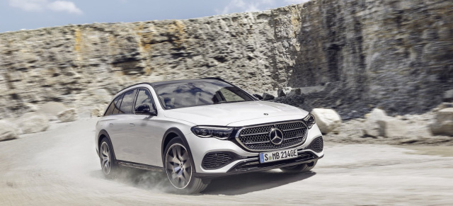 Fahrbericht: Mercedes E 300de 4matic All-Terrain S214: Hoch das Bein