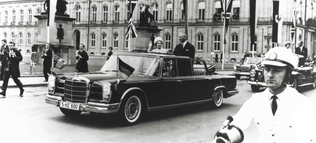 Automobile Exzellenz: Der Mercedes-Benz 600 „Großer Mercedes“ (W 100) feierte 1963 Premiere