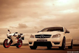 Making of: Mercedes AMG/Ducati Video:  Hinter den Kulissen eines AMG Fotoshootings