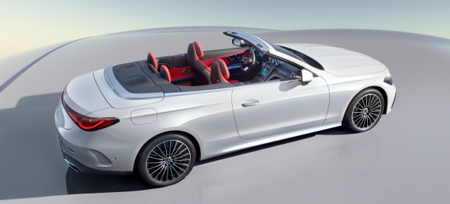 Mercedes-CLE Vorgucker: Offenbarung: Mehr Bilder vom neuen CLE Cabriolet